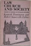 Law, Church and Society: Essays in Honor of Stephan Kuttner