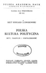Polish Political Culture: Myths, Tradition and the Present Era
