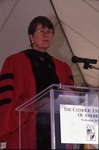 U.S. Attorney General Janet Reno at Law School Building Dedication